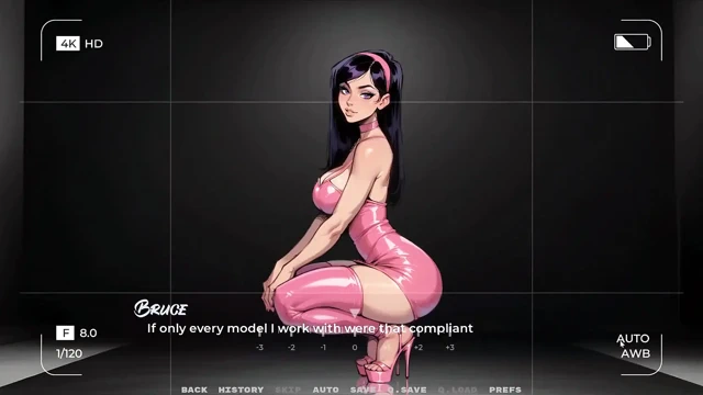 Yeni Kız Arkadaşım [ Tabu Hentai Oyunu ] Bölüm 35 Kız Arkadaşım Lateks İç Çamaşırını Yaşlı Erkeklere Göstermeyi Çok Seviyor!