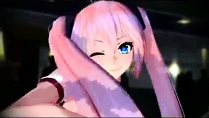 sakura miku havuz dansı