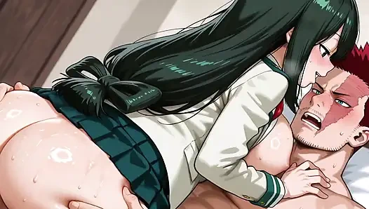 Endeavor x Tsuyu (MHA)