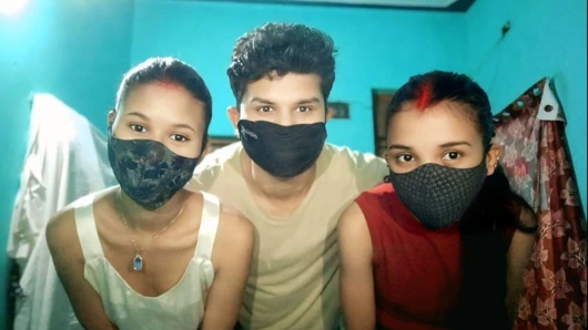 Hintli köylü arkadaşlar ilk kez üçlü seks xxxx videosu, Hintli desi köylü kız arkadaşlar üçlü seks xxxx seks videosu xxxx