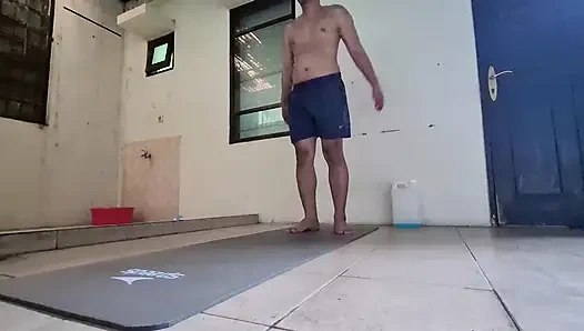 Dördüncü gün vücudumla ilgili şov!