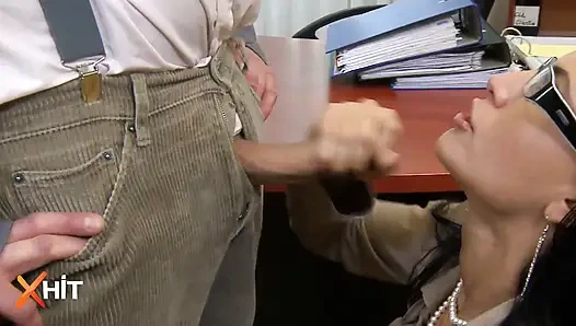 Yoğun gırtlağına kadar alma derlemesi: mehrere performer iş başında