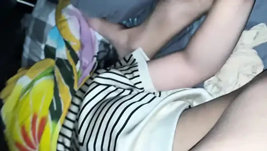 Dogy style stepmom's is cummy, making my delicious