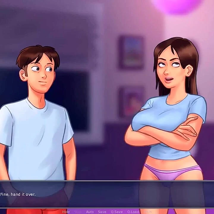 Yaz mevsimi efsanesi: üvey erkek kardeş evde üvey kız kardeşiyle yaramaz şeyler yapıyor bölüm 54