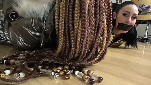 Coco & Mila's Sensual Puffer Jacket Bondage Escapade! (fullhd)