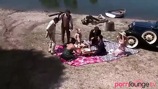 Göz alıcı vahşi batı babes içinde açık alem