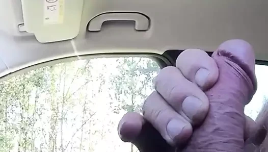 Dede mastürbasyon içinde araba büyük emzikli ...