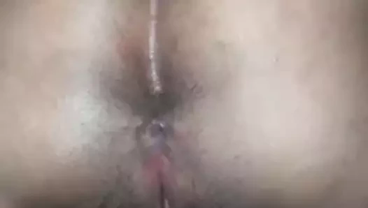 Minha esposa fazendo xixi