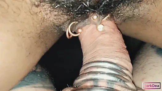 Sapık sürtük kraliçe "Dark Dea" bakış açısıyla sikişiyor