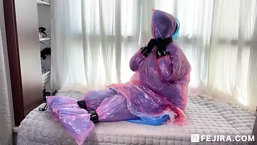 Fejira com – katmanlar plastik yağmurluklar orgazmı sarar