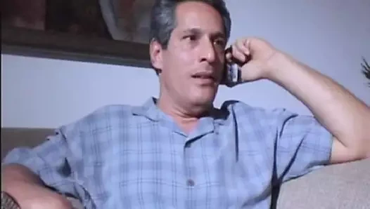 A petite French teen rides her boss' dick like a pro