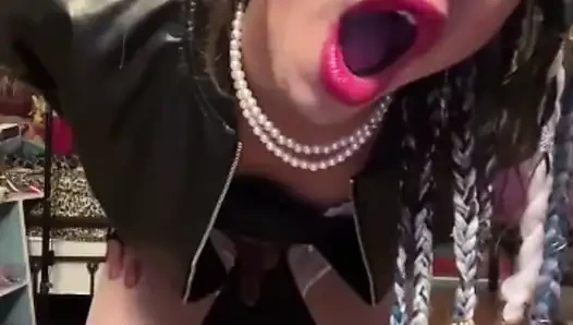 Newyears için Glam Goth