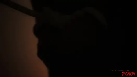 Dona Bell kaledeki adamı etkilemeye çalışıyor