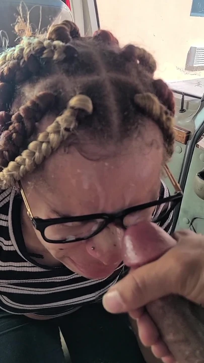 Сперма на лице сексуальной чернокожей рыжей, подборка