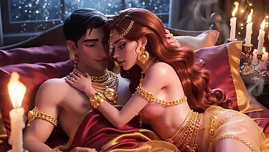 Ateşli çizgi film romantizmi - prens ve baştan çıkarıcı prenses samimi derlemesi