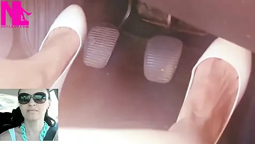Fren pedalının altında sıkışan şişe ile fren arızası