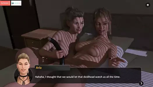 Büyü kitabı - iki ateşli sarışınla üçlü (32)