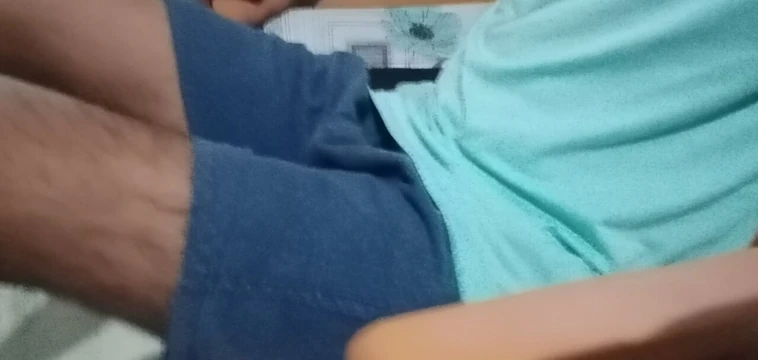 Handaome dady lovly yarak ve küçük bebek yarağı