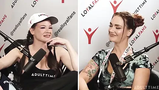 Siri Dahl grup seks partisi*es ve porno ödülleri | Siri Dahl ile Avn Özel | Adult Time Podcast
