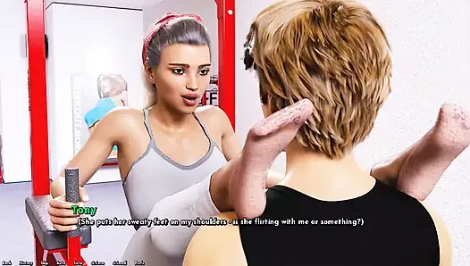 Ücretsiz iradeye hoş geldiniz: spor salonu çalışması ve seksi bir kızla dışarıda ep 9,10