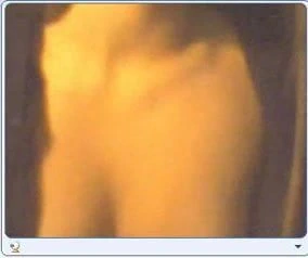 Yo en la webcam,pajeandome para un amigo