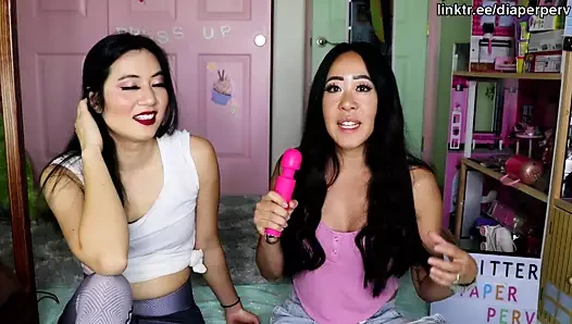 Mae Ling and diaperperv talk diaper fetish