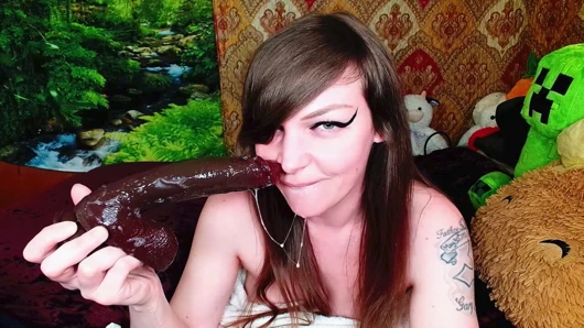 Gamergirlroxy ilk kez büyük zenci boşalıyor