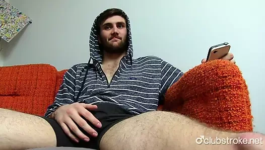 Harika heteroseksüel jaxon mastürbasyon yapıyor