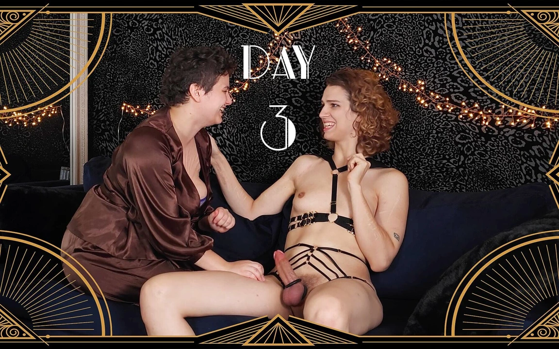 Sextoy macera takvim günü 3: melodi ve nohya ile 24 günlük zevk günü