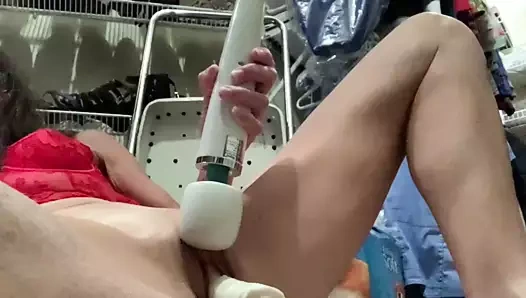 Anonymous eş Mastürbasyon ile yapay penis ve sihirli değnek