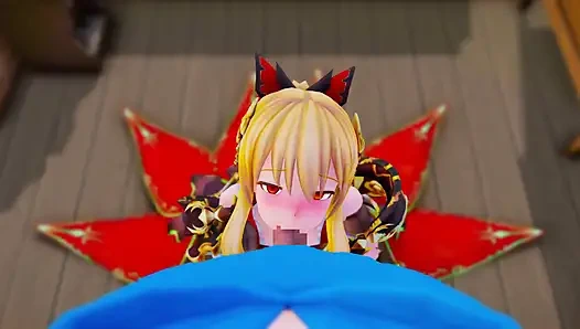 Sevimli oral seks bakış açısı