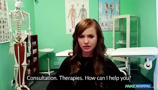 Fake Hospital - Pretty Young Model Cums for Tattoo Removal Ends with Deep Dicking