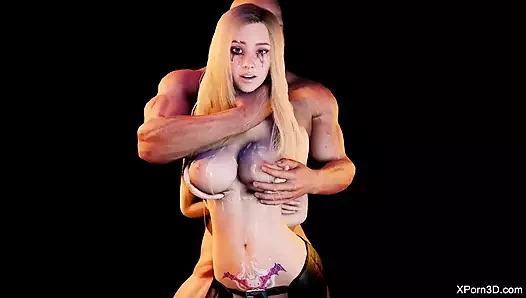 Ateşli sarışın hatunla anal seks - arkadan bağlı götten sikiş - esaret anal sikiş