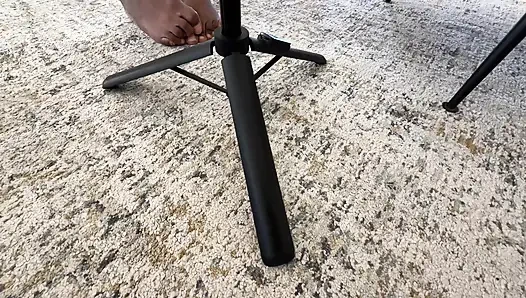 I Cast Athletic Ebony Babe Poppy Cox and She Ended Up on My Dick