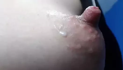 Uzun büyük sert meme