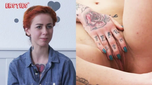 Ersties - sanat öğrencisi Frieda ile yaratıcı kendini baştan çıkarma