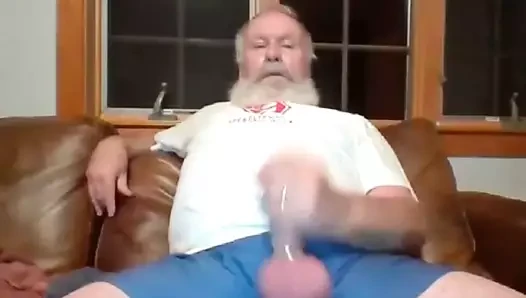Dede boşalıyor