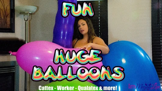 Büyük balonlar eğlencesi - immeagnlive