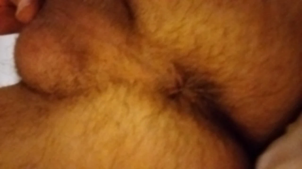 My cum in the ass