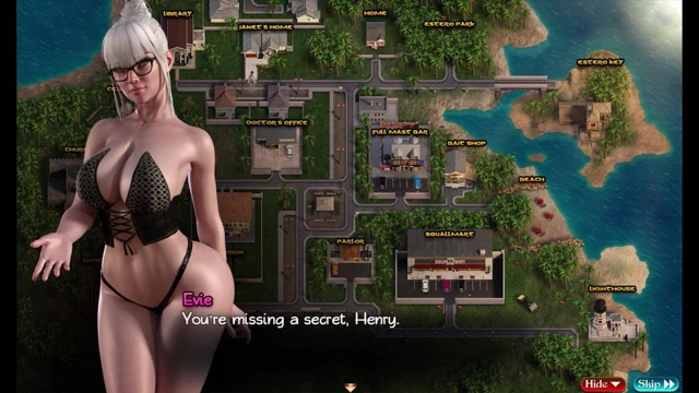 Treasure of nadia v83051 - evie üstsüz oluyor (4)