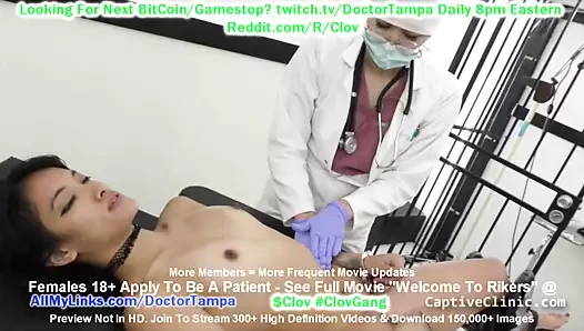 Rikers hapishanesinde $clov channy çapraz ateş şeridi arandı ve rezerve edildi