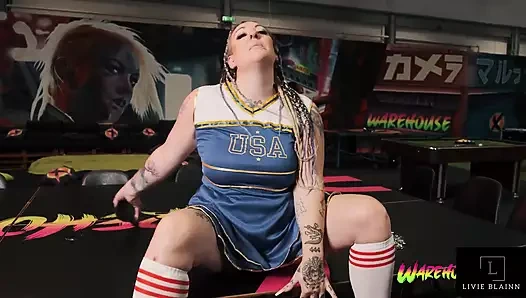 Livie Blainn Cheerleader