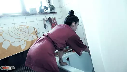 Bryan'ın büyük yarağı Yasmin'in sıkı latin amına sahip