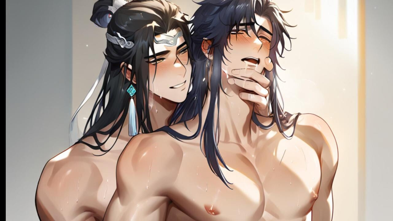 Lan Wangji ve Wei Wuxian hayran çalışması