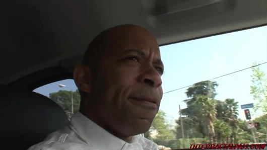 Büyük ganimet genç gergin tarafından kalın siyah çük