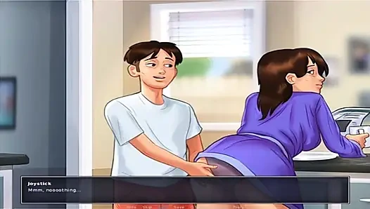 Yaz mevsimi efsanesi - azgın üvey anne üvey oğluyla seks yapıyor