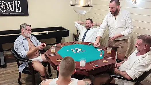 Poker Night turns into huge bear orgy