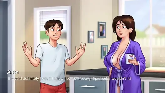 Debbie sonunda anon'a öpüştü - yaz mevsimi efsanesi oyunu