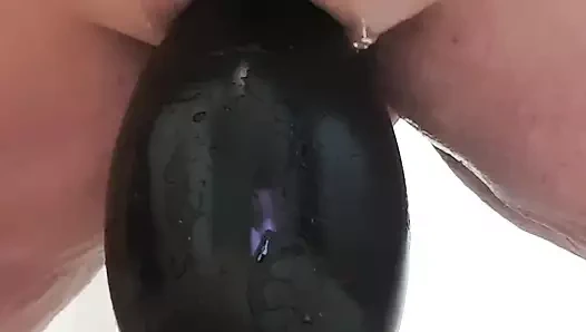 103-17 95 yumurta şeklindeki tıkacın ikinci acımasız anal sokması.  seans 103.  20231111