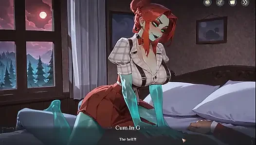 Hotel tales ürkütücü hentai oyunu ep.5 ghost barmen kovboy kız tarzında azdırıyor!